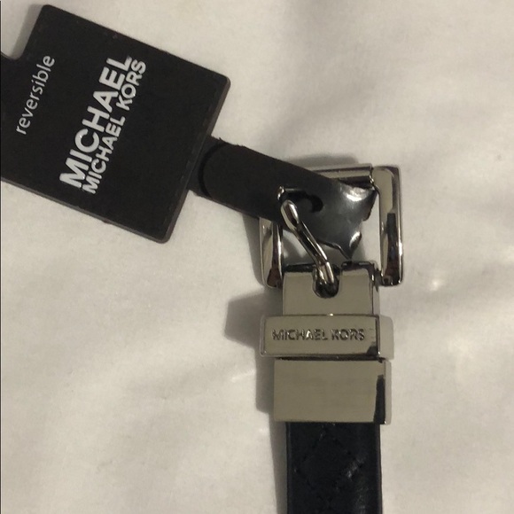 NWOT Michael Kors Reversible Belt - Picture 4 of 8